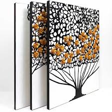 Wall Art Canvas Flowering Tree