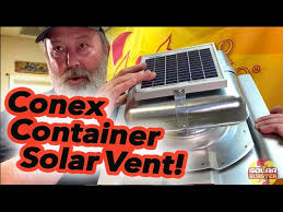 New Vent For Conex Containers