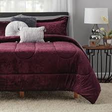velvet comforter complete bedding set