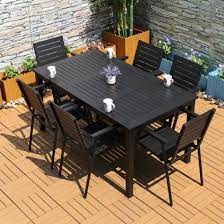 modern outdoor patio garden set