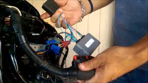 Car stereo wiring of factory radio: Harley Street Glide Aftermarket Stereo Install Youtube