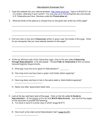 A guide to naturalization i table of contents welcome what are the benefits and responsibilities of citizenship? Naturalization Scavenger Hunt