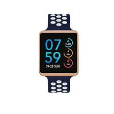 For the life of me, i can't see exactly how this watch is any different from the air 2. Itouch Wearables 41mm Air Rose With Blue And White Strap Home