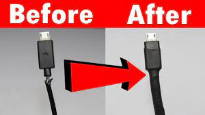 How to fix Broken mobile charger cable || charger cable repair - YouTube