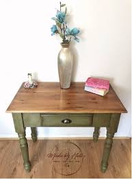 Sold Vintage Pine Table Hall Table