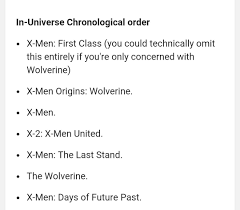 Twentieth century fox and vulture. Chronological Order X Men Movies In Order To Watch Best Event In The World