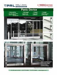 Emergency Exit Doors Prl Panic Devices