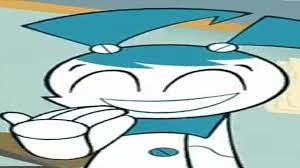 three minutes of jenny laughing in my life as a teenage robot - YouTube