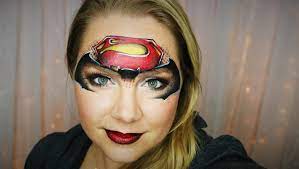 batman v superman makeup and face