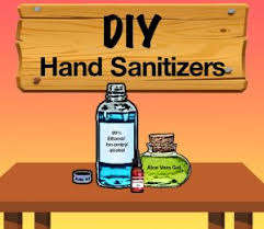 diy hand sanitizers in 3 simple steps