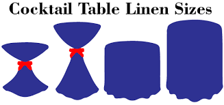 What Size Linen For Highboy Cocktail Tables