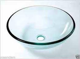 Bathroom Glass Basin Sink Wash Bowl