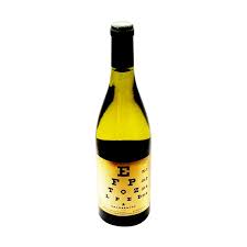 Eye Chart Wines Chardonnay California White Wine From