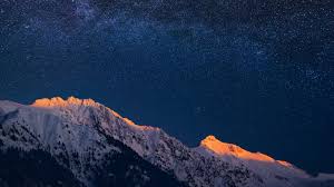 winter night sky wallpapers and
