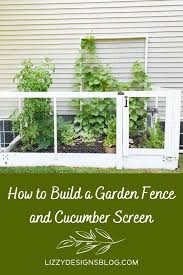 Building A Garden Fence Including A
