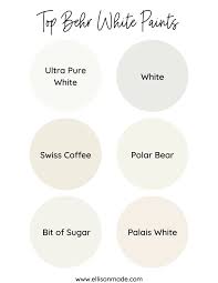 Most Popular White Paint Colors