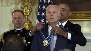 The presidential medal of freedom is the nation's highest civilian honor, presented to individuals who have in 2017, a false rumor circulated that obama had given the prestigious award to movie mogul and convicted rapist. Obama Surprises Joe Biden With Presidential Medal Of Freedom Npr