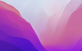 macos monterey 2021 purple abstract