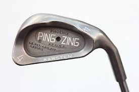 Ping Zing Black Dot Single 4 Iron Golf Club Kt M Steel Ebay