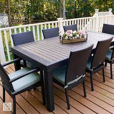 When you want to soak up the rays while enjoying a delicious meal, you'll need a durable patio dining set. Rst Brands Deco 9 Piece Patio Dining Set Review Room For All