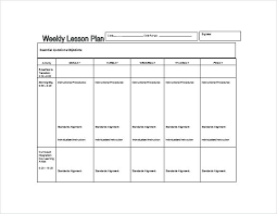 Science Lesson Plan Template Excel Free Shmp Info