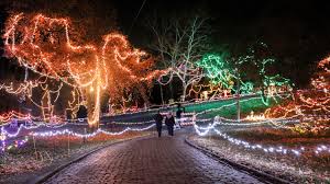 Christmas Wonderland At Rock Spring Park In Alton