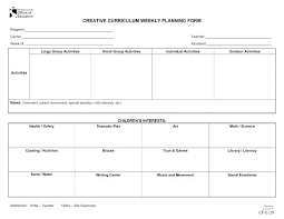 Weekly Lesson Plan For Toddlers Lesson Plans Template Inspirational