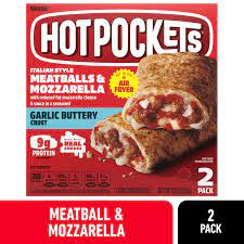 hot pockets frozen snacks meat