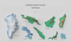Инфографика: 100 крупнейших островов | Вокруг Света