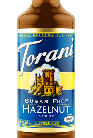 sugar free hazelnut syrup torani