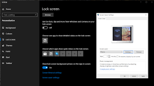 own screensavers windows