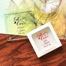 Personalized Glass Coaster Favors