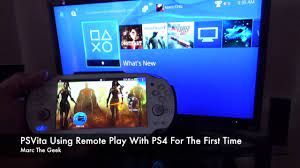 can the ps vita play ps4 games on