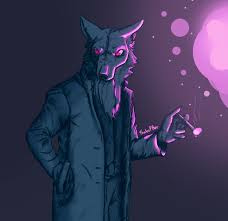 Want to discover art related to werewolf? The Detective Werewolf Domestika