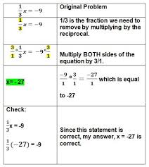 Equations Involving Multiplication