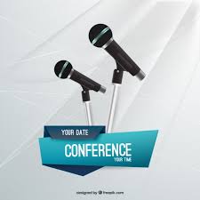Conference Flyer Template Vector Free Download