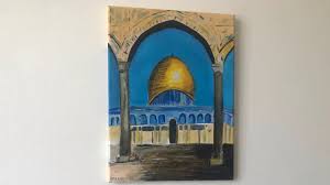 A question can comes why? Masjid Al Aqsa Painting Youtube