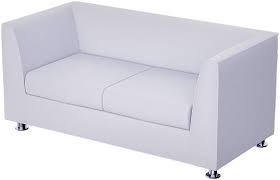 mahmayi 679 white two seater sofa for
