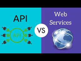 difference between api and web services