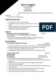 Attached is my personal data sheet for your reference. Resume Criminology Sociology