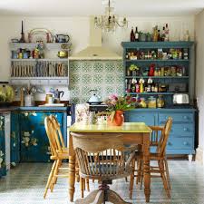 Here are a few tips if the existing layout is good, just reface the cabinet doors, don't forget the sides. Budget Kitchen Ideas And Vintage Style On A Shoe String Sophie Robinson