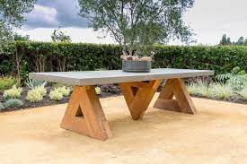 custom outdoor tables artefact design