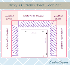 Closet Floor Plan Before Tered