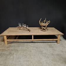 Elm Wood Coffee Table