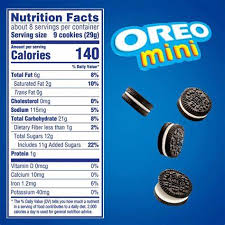 how many calories is an oreo techbullion