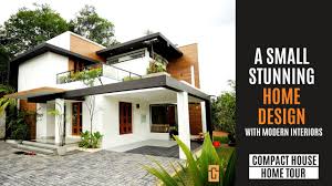 small modern kerala home design 3 bhk
