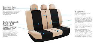 Fh Group Car Seat Cover Full Set Light