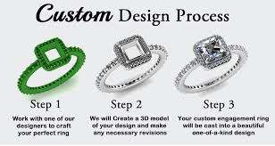 custom jewelry design services at
