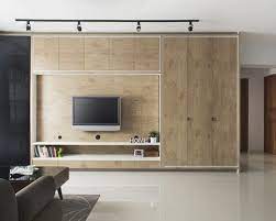 Feature Wall Living Room Interior