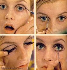 1960s mod inspired makeup tutorial by